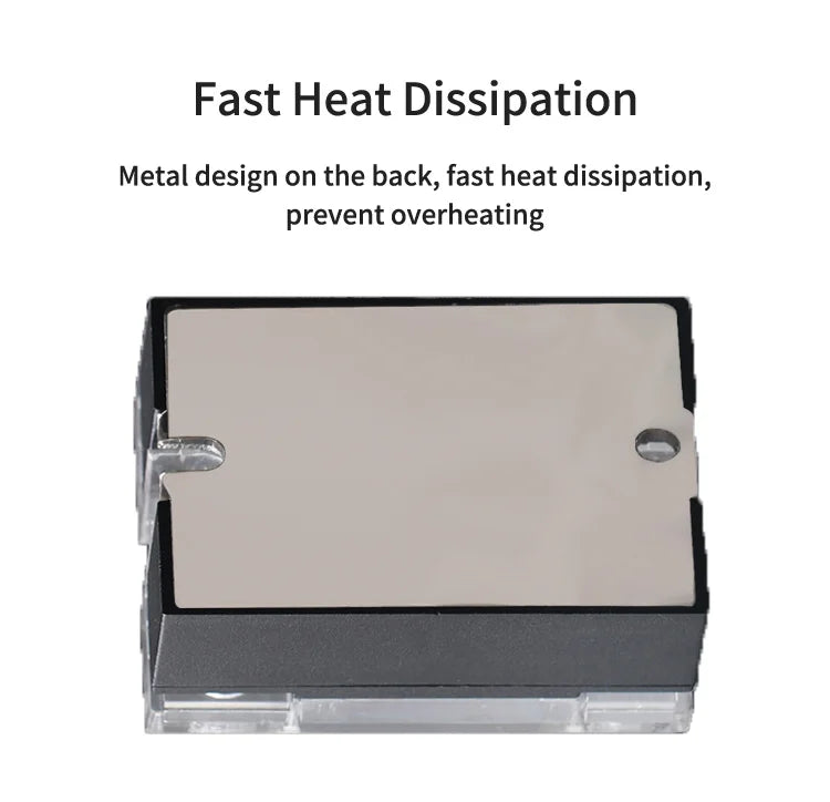 10A~100A Plastic Cover Solid State Relay DA DD AA Single Phase DC Control AC 220V Relay To 3-32VDC SSR-10DA 25DA 40DA