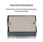 10A~100A Plastic Cover Solid State Relay DA DD AA Single Phase DC Control AC 220V Relay To 3-32VDC SSR-10DA 25DA 40DA