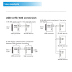 USB to 232 485 422 Industrial Grade Serial Converter 2 Port RS485 To USB Lightning Protection Support WIN7/8/10