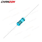 50Pcs 36 Values 1W 1% 0.1ohm - 1M ohm Metal Film Resistors 1Watt High Precision MF Fixed 470 1K 2.2K 4.7K 10K 100K 220K 4R7 2K2