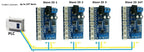 7 Lines/1 PCS 7-CH 12V RS485 NTC Thermistor Temperature Sensor Modbus RTU Remote Acquisition Monitoring Board B3950 10k 1%