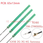 5PCS 2.4Ghz 4G 5G WIFI Internal Antenna FPC PCB 5dBi 8dBi IPX Connector Solder Omni Buletooth Antenna 3dBi IEEE b/g/n WLAN