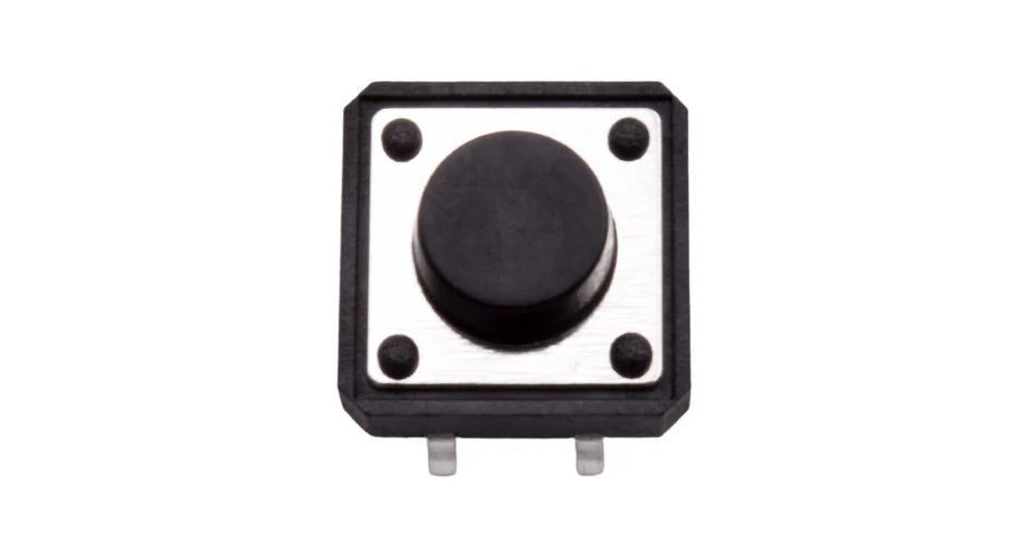 10pcs 12x12mm Panel PCB ON Off Momentary Tactile Tact Micro Mini Switch Push Button DC12V 4 Pin DIP H=5/6/7/8/9/10/12/13/15/16mm