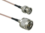 RG316 Cable N Male Plug to BNC Male Plug Connector RF Jumper pigtail Straight 4inch~10M