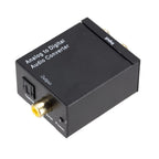 Latest Analog To Digital ADC Converter Optical Coax RCA Toslink Audio Sound Adapter SPDIF Adaptor For Apple TV For Xbox 360 DVD