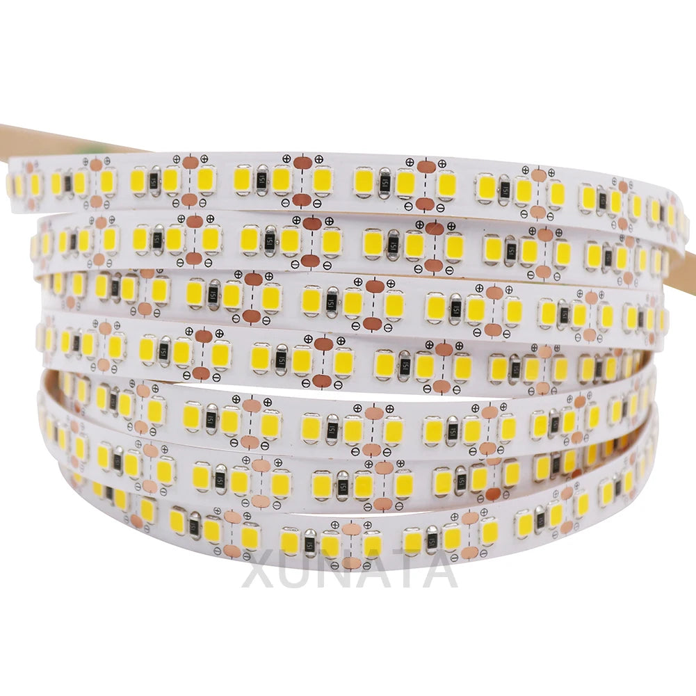 5M LED Strip Light DC 12V 24V 2835 Flexible Ribbon Diode Light 60/120/240/480 LED Stripe Warm Natural Cold White Luces Led Tape