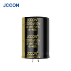 2Pcs JCCON Audio Electrolytic Capacitor 50V 4700UF 6800UF 10000UF 15000UF 22000UF For Hifi Amplifier High Frequency Low ESR