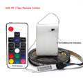 5V 5050 RGB LED Strip Light Battery Power 3 17 24 KEY Remote Control Kit Waterproof Ribbon Tape Stable Led Strips Home Decor