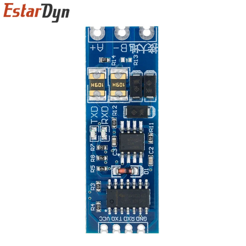 TTL Turn To RS485 Module Hardware Automatic Flow Control Module Serial UART Level Mutual Conversion Power Supply Module 3.3V 5V