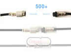 Aerial Circular Connector Aviation Plug GX16 With Shielded Cable Wire 2m GX-16 Female 2 3 4 5 6 7 8 Pins Customization Supported