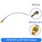 2PCS 2.4Ghz 3dbi  WIFI Antenna 2.4G RP SMA Male Universal Antennas Amplifier WLAN Router Antenne Booster 2400-2500mhz