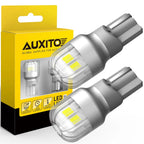 AUXITO 2Pcs T15 LED Lamp Light W16W LED Canbus No Error 12V 3030 SMD 912 921 Bulb Car Backup Reverse Light Auto Lamp 6000K White