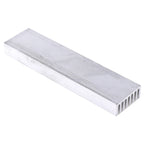 Extruded Aluminum Heatsink For High Power LED IC Chip Cooler Radiator Heat Sink Drop Ship 100*25*10mm