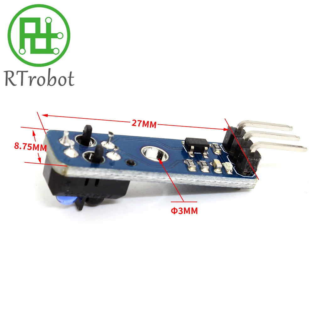 TCRT5000 Infrared Reflective Sensor IR Photoelectric Switch Barrier Line Track Module For Arduino Diode Triode Board 3.3v/5V