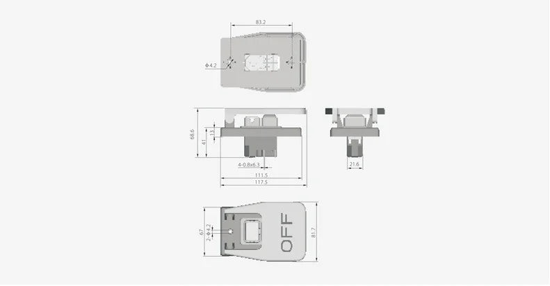 1PC Table Saws Electromagnetic Pushbutton Switch Paddle Switch 220V-240V 16A 5E4 safety switch with emergency stop cover