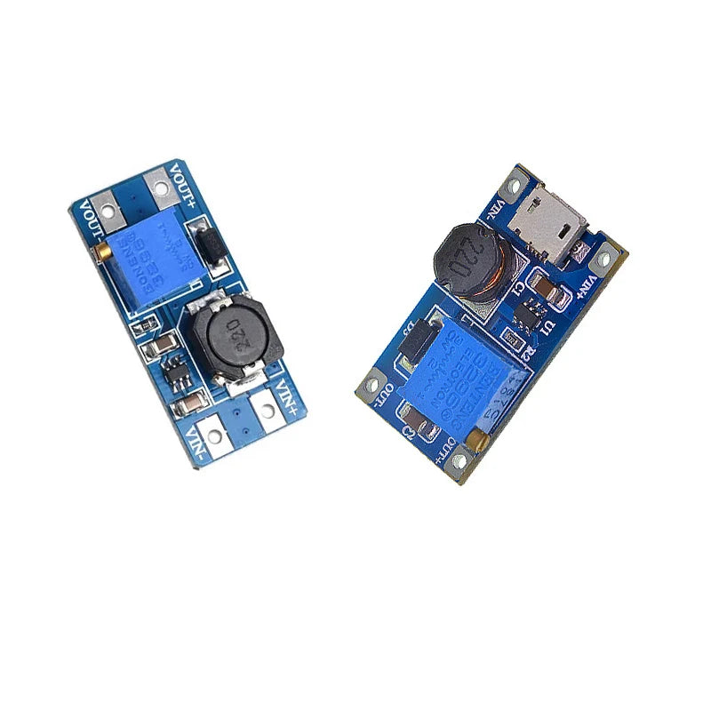 New MT3608 DC-DC Adjustable Boost Module Output 28V 2A Step Up Converter Booster With MICRO USB 2V-24V to 5V 9V 12V 28V