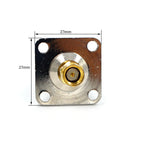 1Pcs N Type Female To SMA Male RF Connector Adapter Test Converter 4 Hole Flange Panel