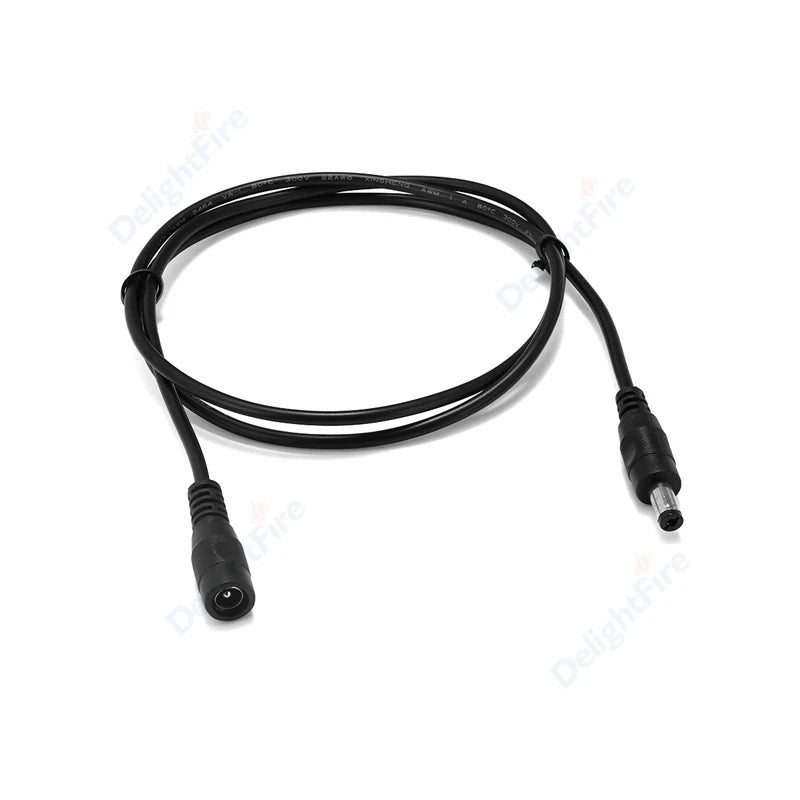 0.5-10m DC Power Cable 20 22AWG 5.5 2.1mm Male Female Plug DC Cable 12V Jack Extension Cord For CCTV Camera Connector Adapter