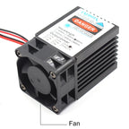Oxlasers High Power 1W 1000mW 520nm Green Laser Module Laser Bird Repeller Ddiode Lasers with Cooling Fan Long Duty Cycle