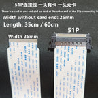 41/51Pin FFC FPC Cable 0.5mm Pin Pitch 1080P 4k HDTV 41P 51P FFC flexible flat cable Length 500mm 41Pin 51Pin double-end
