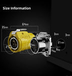 CNLINKO M20 IP68 Circular 2-5Pin 500V Connector Male/Female Solder Type, Heavy Duty Panel Mount for Industrial Equipment Marine