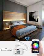12V 24V LED Strip WIFI RGB RGBW Controller Android IOS APP Bluetooth-compatible Magic Home IR Control For RGB RGBW LED Strip
