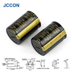 2Pcs JCCON Audio Electrolytic Capacitor 25V 35V 63V 100V 200V 250V 400V 450V 6800UF 10000UF 22000UF For Hifi Amplifier Low ESR
