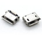 10pcs Micro USB 5P Type B Female Jack Socket SMD Surface Mount 5 Pin PCB Charging Data Connector for Android Phone Power Bank