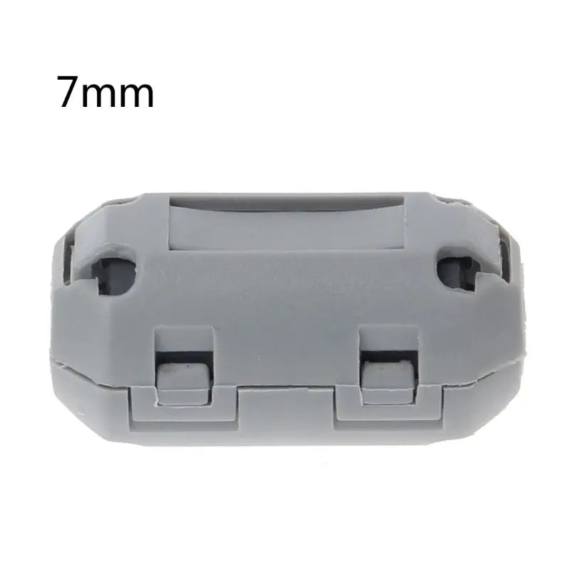 Clip-on Ferrite Choke Ring Cord RFI EMI Noise Suppressor Filter Cable Clip