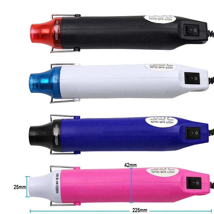 DIY Tool Heat Gun 1pc 220V Using Heat Gun Electric Power Tool Hot Air 300W Temperature Gun with Supporting Seat Shrink