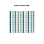 10pcs 40 Pin 1x40 Single Row Male and Female 2.54 Breakable Pin Header PCB JST Connector Strip for arduino DIY Kit