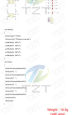 TZT 1/3PCS TCRT5000 Infrared Reflective Sensors IR Photoelectric Switch Barrier Line Track Module For Arduino