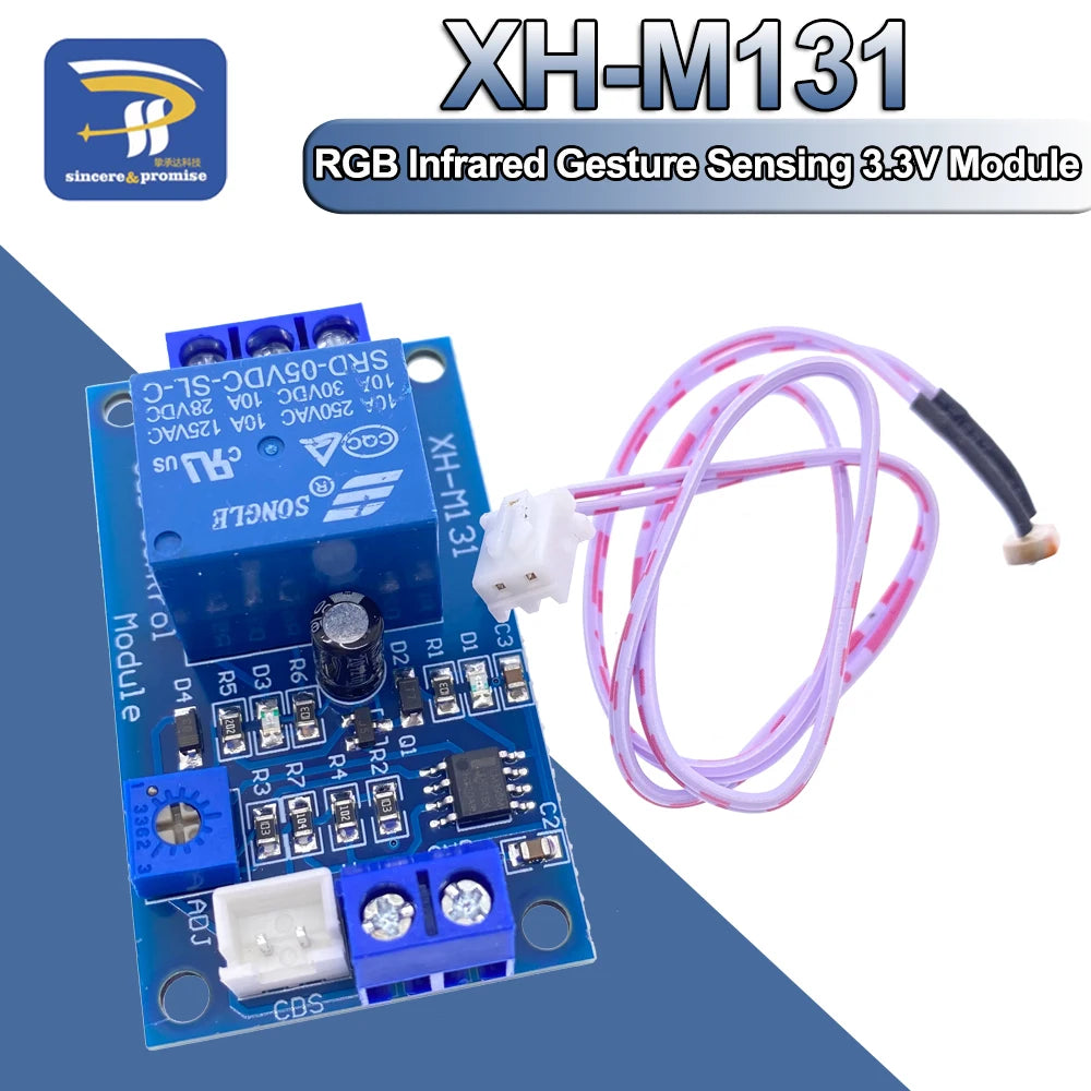 XH-M131 DC 5V / 12V Light Control Switch Photoresistor Relay Module Detection Sensor 10A Brightness Automatic Control Module