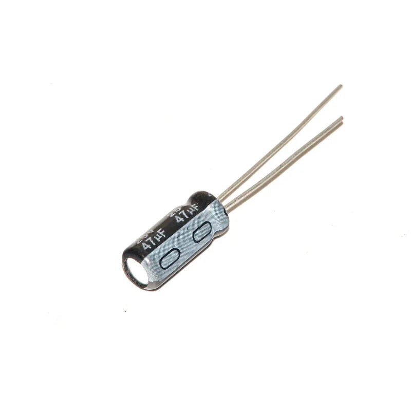 25V47UF 5x11mm Aluminum Electrolytic Capacitors 25v 47uf 47uf25v 25v47mf 47mf25v 25v47MFD 47mf 47MFD 25wv 25vdc