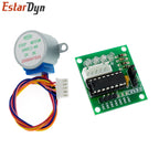 5V 4-Phase 28BYJ-48 DC Gear Step Stepper Motor ULN2003 Driver Board ULN2003 PIC MCU DIY