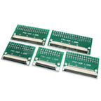 5PCS FPC FFC 0.5MM /1.0MM pitch for cable transfer conversion board 6P /8P/ 10P /12P/20P/ 24P / 26P / 30P / 34P /40P / 50P / 60P