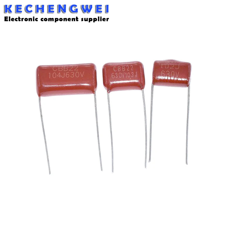 10PCS 63V 100V 250V 400V 450V 630V 2000V CBB Polypropylene film capacitor 101 103 104 105 125J 221 222 223 224 225 332 333 334