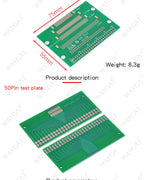 46Pin 50Pin 60Pin 2.0 0.4mm 0.5-1.0mm Pin Pitch TFT LCD SMD To DIP Adapter Board 2.54 pin space Pinboard Test Module FPC PCB