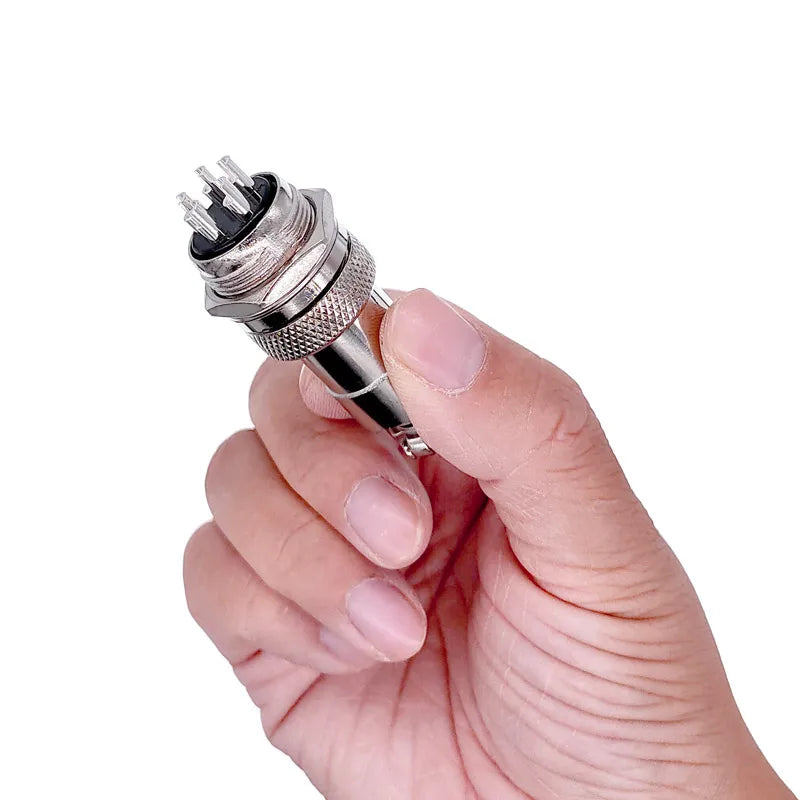 10Set Metal Connectors GX20 2-Pin Circular Female Male 3-Core 4-Core Aviation Plug Quick Plug Cable Connector