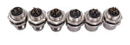 M12 Panel Back Mount Flange Socket Sensor Connector Waterproof Screw Threaded Coupling Male Female 3 4 5 8Pin M1216