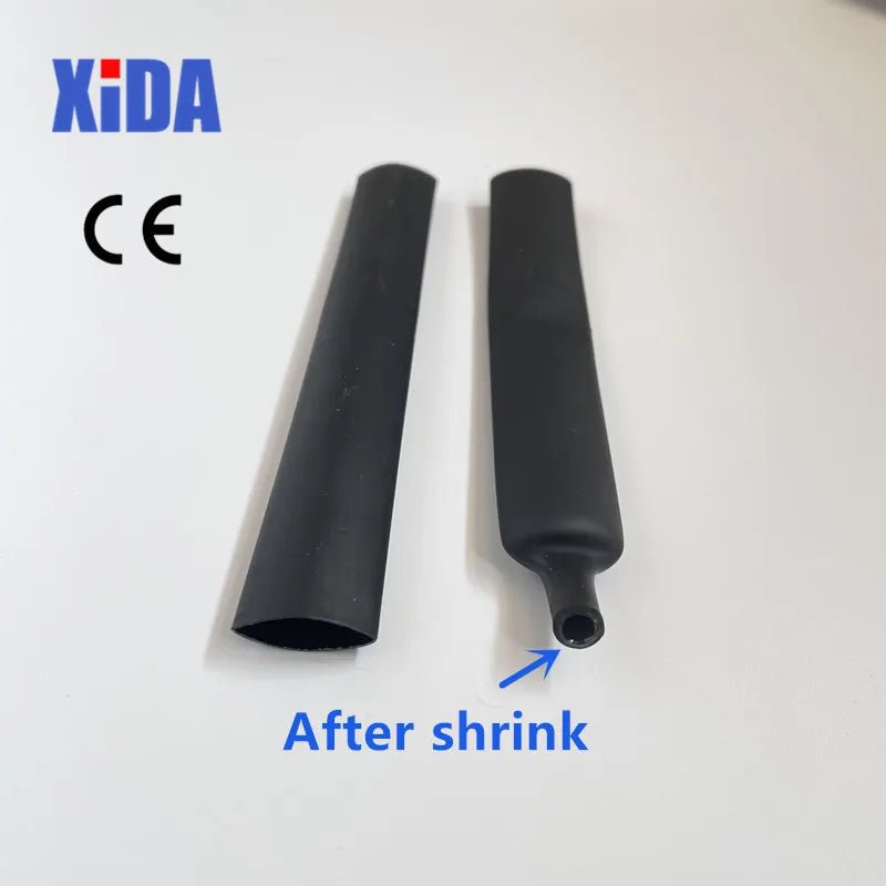 1Meter/Lot 4:1 Ratio Heat Shrink Tube With Glue Dual Wall Adhesive Tubing Heat Shrinkable Tubing Sleeve Wrap Wire Cable Kit Kits