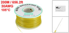 0.58mm Wire OD 200M 250M Electrical Wire Wrapping Wire Tin Plated Copper Wire PCB Solder Cable P/N DM-30-1000 30 AWG for Laptop