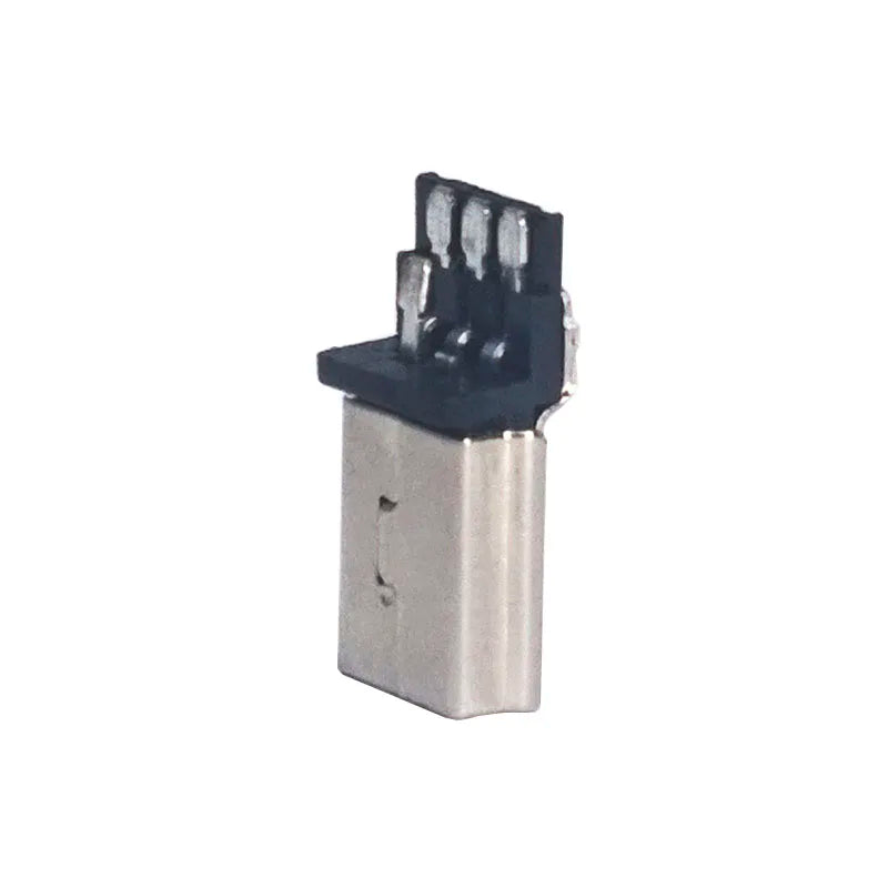 10/20/50PCS Mini USB Type 5Pin Male SMT SMD Plug Socket Jack Connectors V3 male welding Wire Terminals