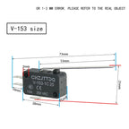 5PCS Momentary Micro Limit Switch CHZJTTDQ V-15.V-151.V-152.V-153.V-154.V-155.V-156   Travel switch limit switch silver contact