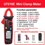 UNI-T Clamp Meter Digital UT210E UT210D AC Current Mini Clamp Multimeter True RMS Pliers Ammeter UT210C Auto Range