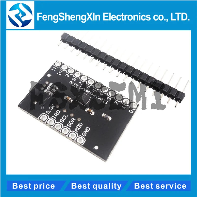 1pcs/lot MPR121 Breakout V12 Capacitive Touch Sensor Controller Module I2C Interface keyboard Development Board