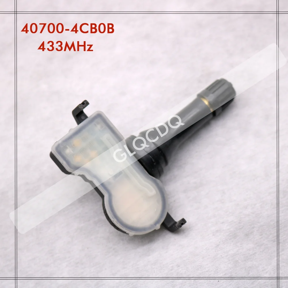 TPMS SENSOR FOR 2018-2024 NISSAN MICRA TIRE PRESSURE SENSOR TPMS 433MHz TIRE AIR PRESSURE 40700-4CB0B 407004CB0B 40700-4CB0A