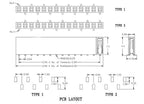 20pcs 2.54mm SMD Stackable 1x2/3/4/5P 6P 7P 8P 10P 20P-40P Short Low Profile PH3.5 Single Row Rohs SMT Female Header Connector