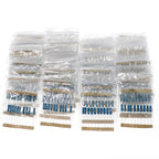 1000Pcs/lot 100 Values 1 ohm-1M ohm 1W 1% Metal Film Resistor Resistance Assortment Kit Set
