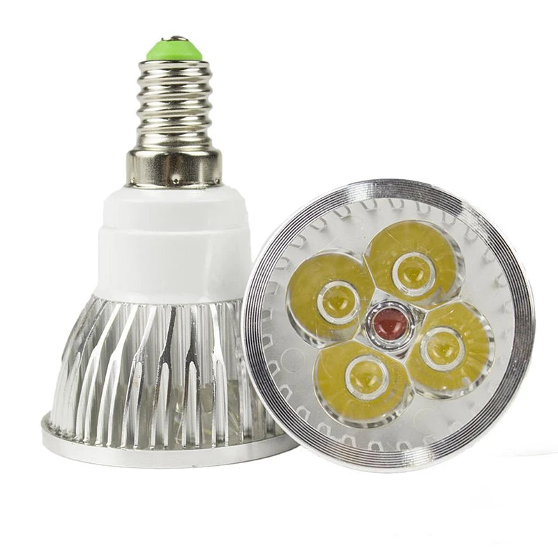 LED Bulb Spotlight 3W 4W 5W GU10 GU5.3 E27 E14 110V 220V Cold White Nature White 4000k Red Green Blue Yellow Dimmable Spot Light